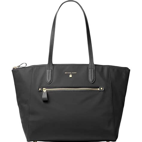 michael michael kors kelsey large top zip nylon tote|Michael Kors sullivan tote large.